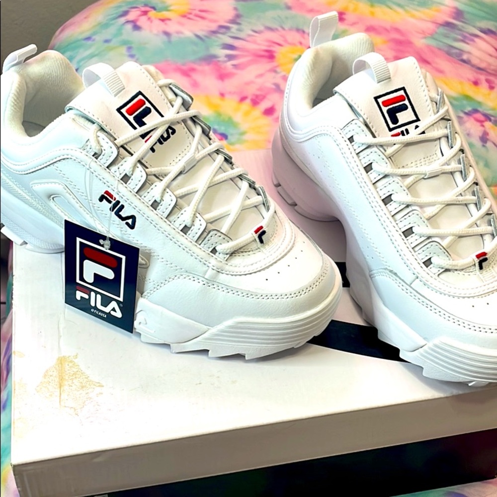 Fila Disruptor II shoes.